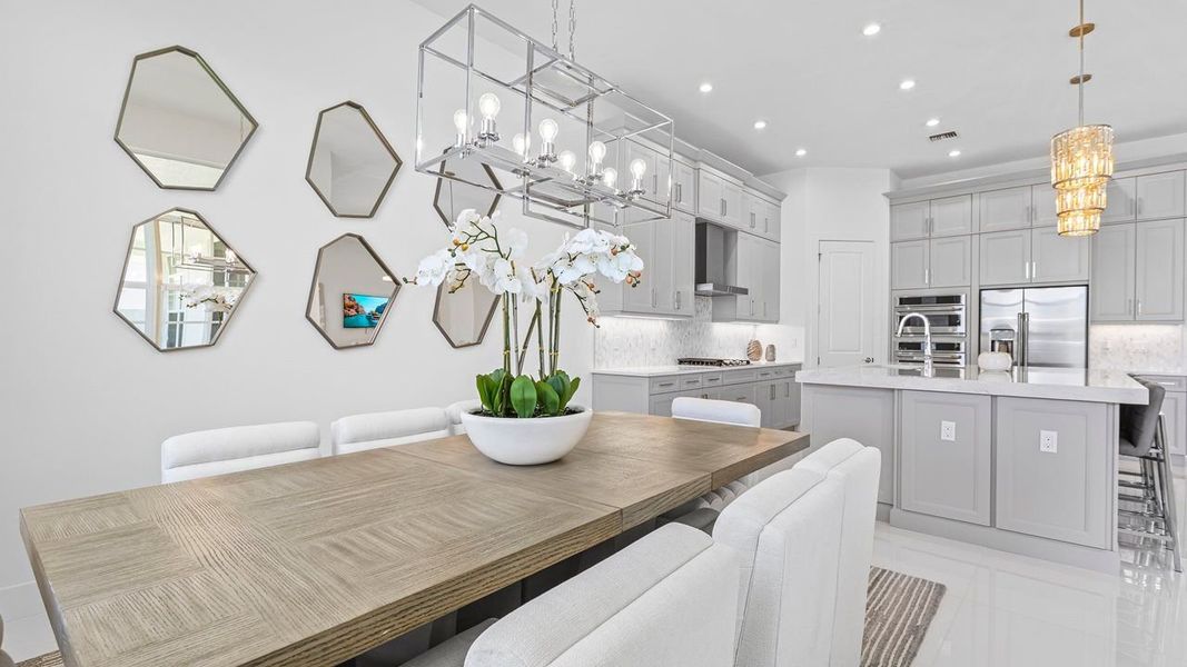 Furnished interior view inside a new home in L'Ambiance at Avenir, Palm Beach Gardens (Image 39). Furnished interior view inside a new home in L'Ambiance at Avenir, Palm Beach Gardens (Image 39).