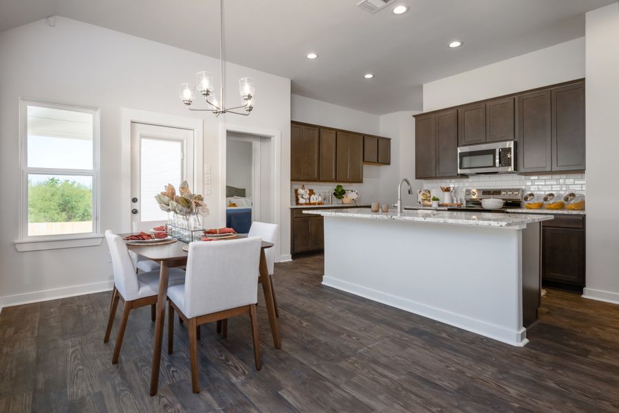 Representative furnished interior of a home built from the The Daffodil by Avonley Homes in Rubicon, Caldwell (Image 5).