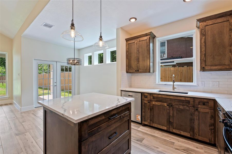 Furnished interior view inside a new home in , Alvin (Image 11).
