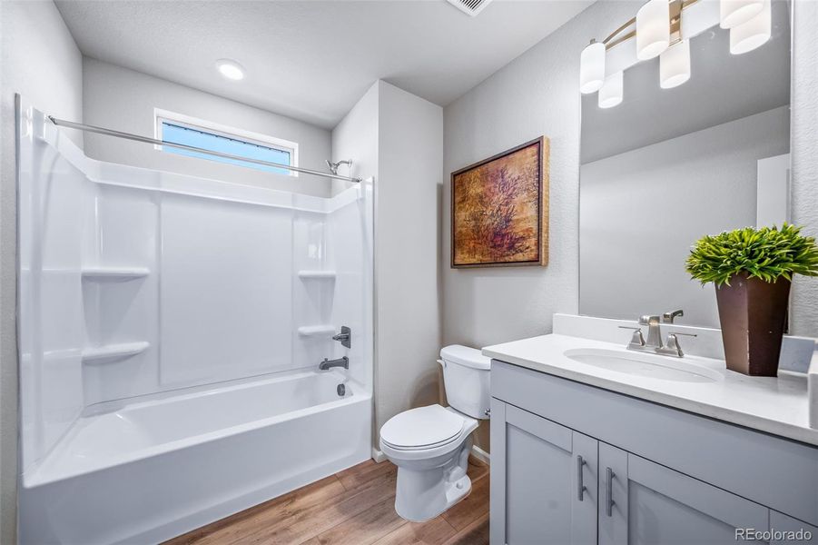 Furnished interior view inside a new home in Muegge Farms, Bennett (Image 43).