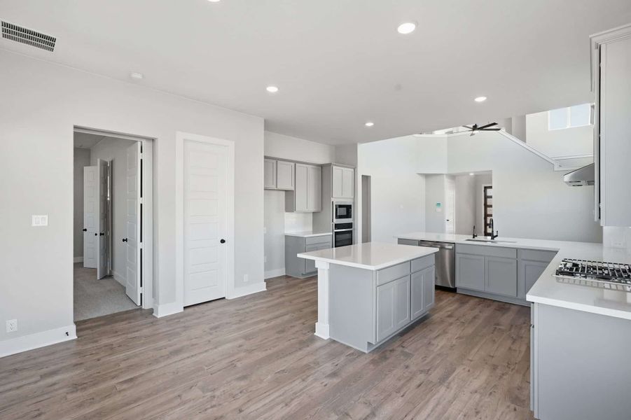 Furnished interior view inside a new home in Esperanza – New Phase Now Selling, Boerne (Image 14).