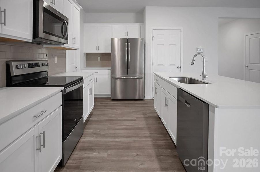 Furnished interior view inside a new home in , Kings Mountain (Image 5).