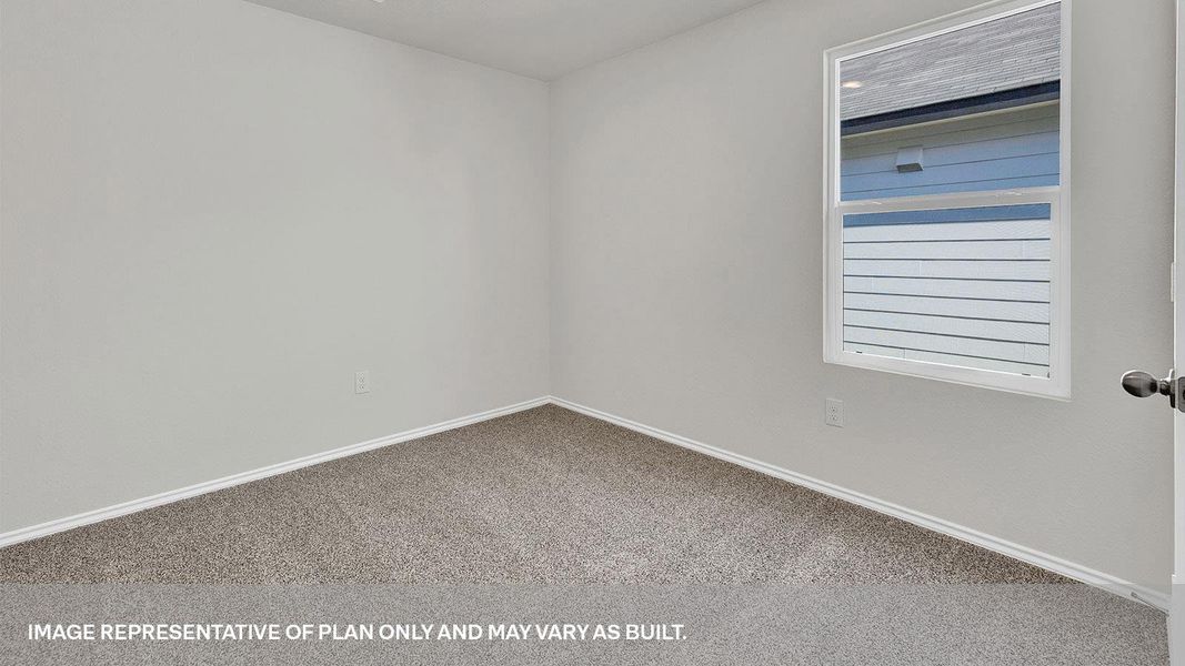 Spacious, unfurnished interior of a new home in Paramount, Kyle (Image 17).