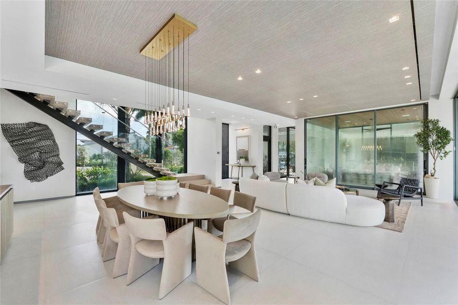 Furnished interior view inside a new home in , Fort Lauderdale (Image 37).