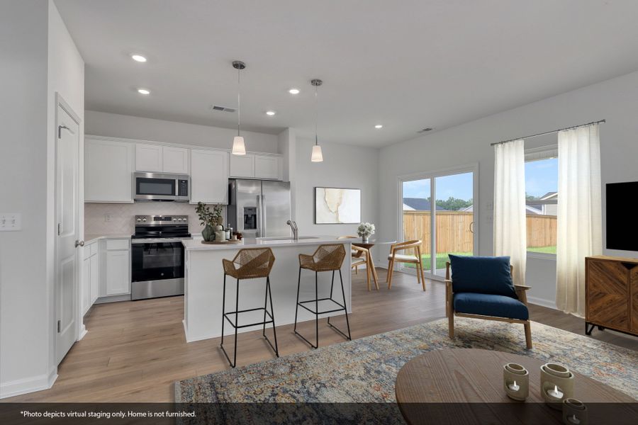 Furnished interior view inside a new home in Jordan Grove, Conway (Image 6).