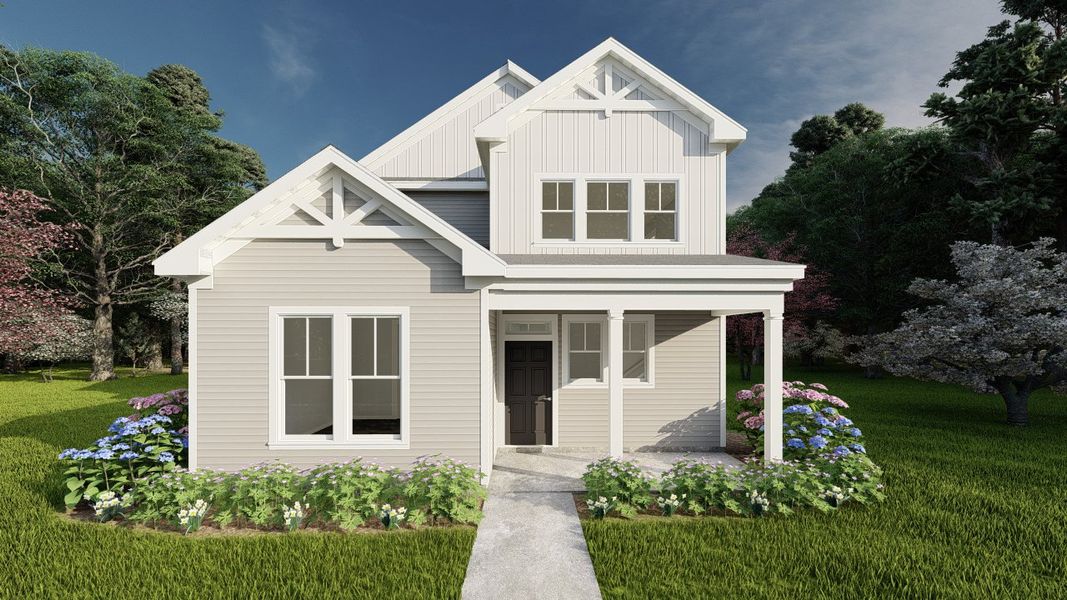 Representative exterior photo of a completed home built from the Sparrow by Ivey Homes in Tillery Park, Grovetown, GA (Image 16). Representative exterior photo of a completed home built from the Sparrow by Ivey Homes in Tillery Park, Grovetown, GA (Image 16).