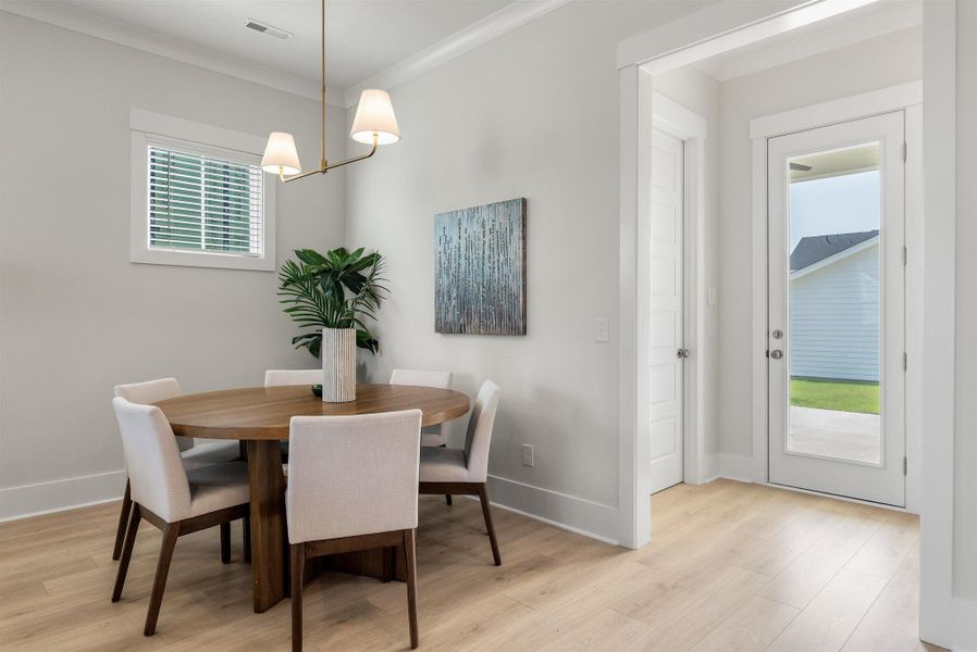 Furnished interior view inside a new home in Nexton, Summerville (Image 15).