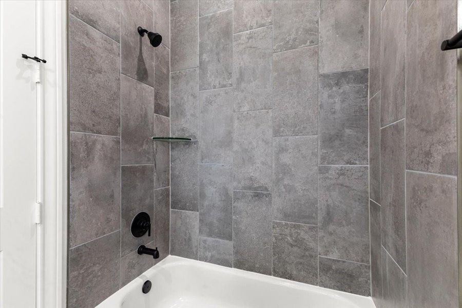 Close-up of interior finishes inside a home in , Houston (Image 19).