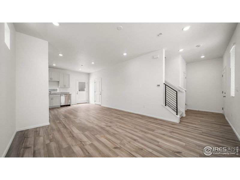 Spacious, unfurnished interior of a new home in , Johnstown (Image 22).