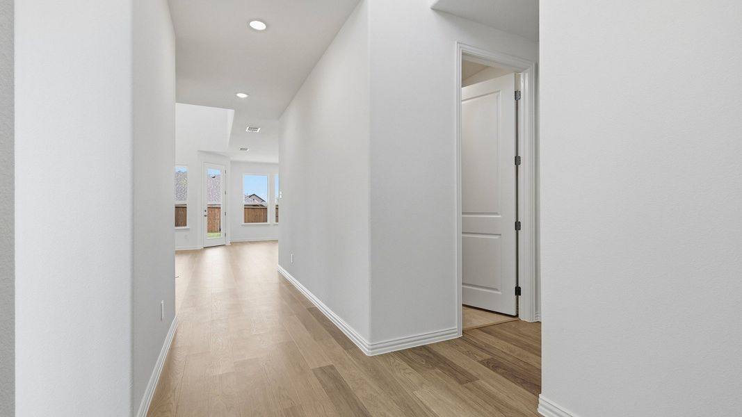 Furnished interior view inside a new home in Anna Ranch, Anna (Image 7).