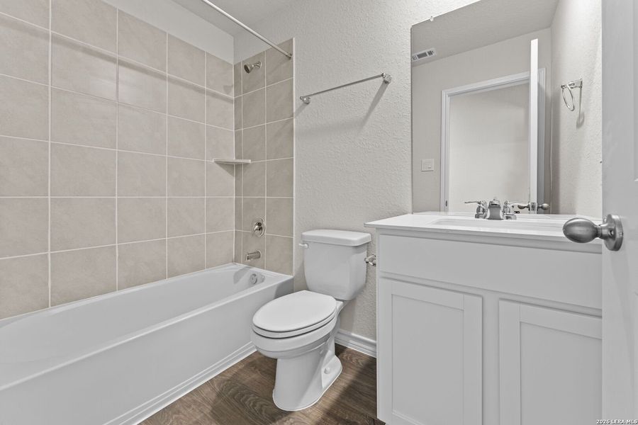 Furnished interior view inside a new home in Langdon, San Antonio (Image 5).