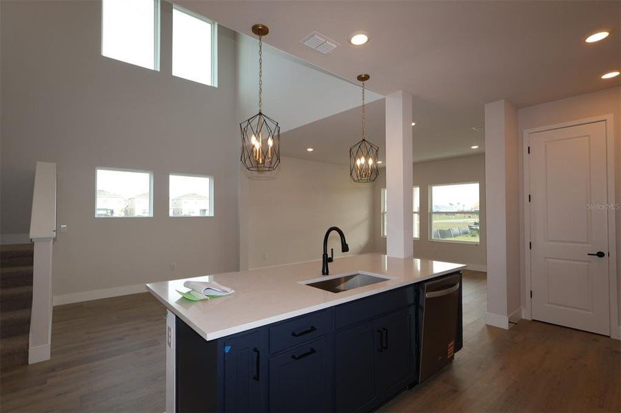 Furnished interior view inside a new home in Waterset Tradition Series, Apollo Beach (Image 5).