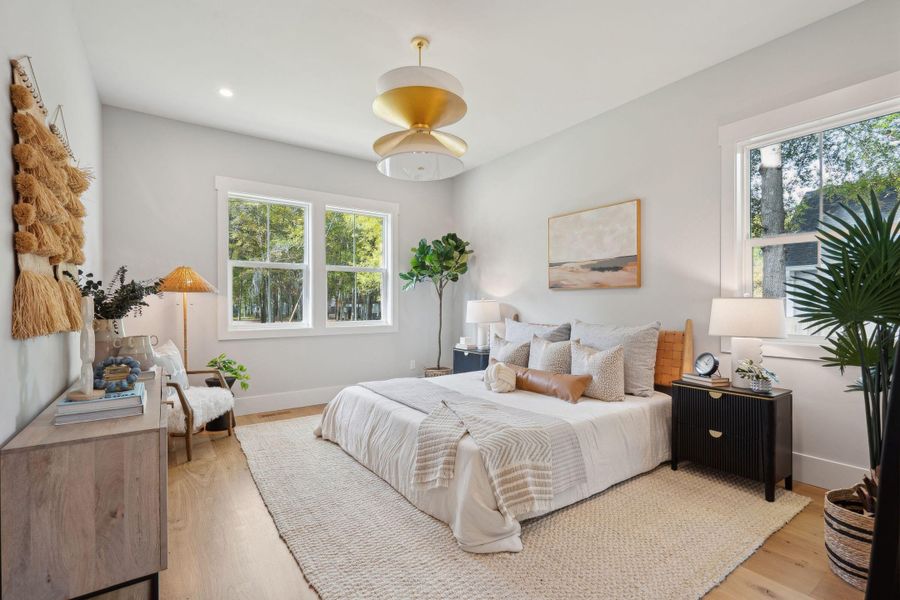 Furnished interior view inside a new home in , Mount Pleasant (Image 9).