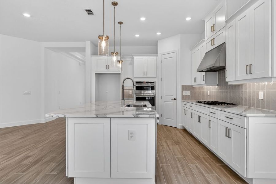 Furnished interior view inside a new home in Center Lake Ranch Community Group Page, St. Cloud (Image 7).