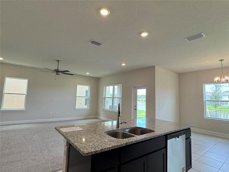 Furnished interior view inside a new home in Harmony Central, Harmony (Image 4). Furnished interior view inside a new home in Harmony Central, Harmony (Image 4).