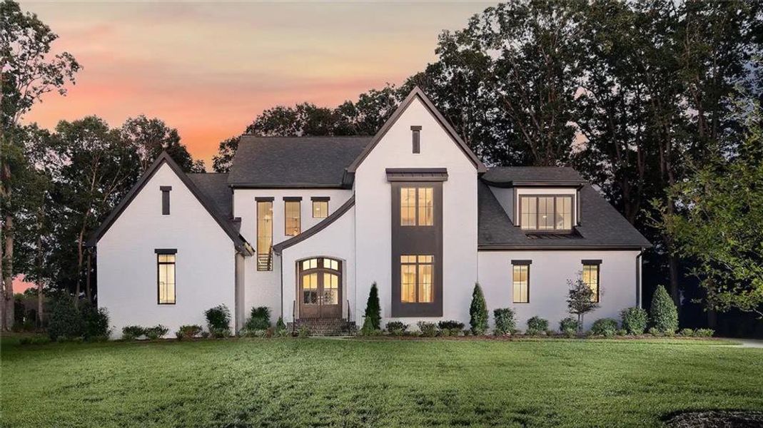 Front exterior of a new home in , Gainesville, GA, highlighting curb appeal (Image 2). Front exterior of a new home in , Gainesville, GA, highlighting curb appeal (Image 2).