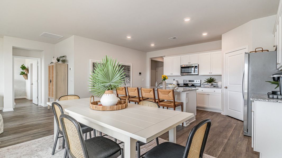 Furnished interior view inside a new home in South Island Landing, Georgetown (Image 5).