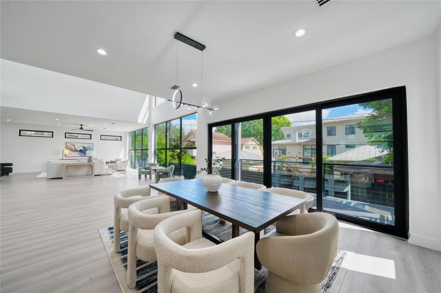 Furnished interior view inside a new home in , Houston (Image 6). Furnished interior view inside a new home in , Houston (Image 6).