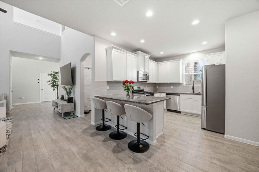 Furnished interior view inside a new home in , Houston (Image 20).