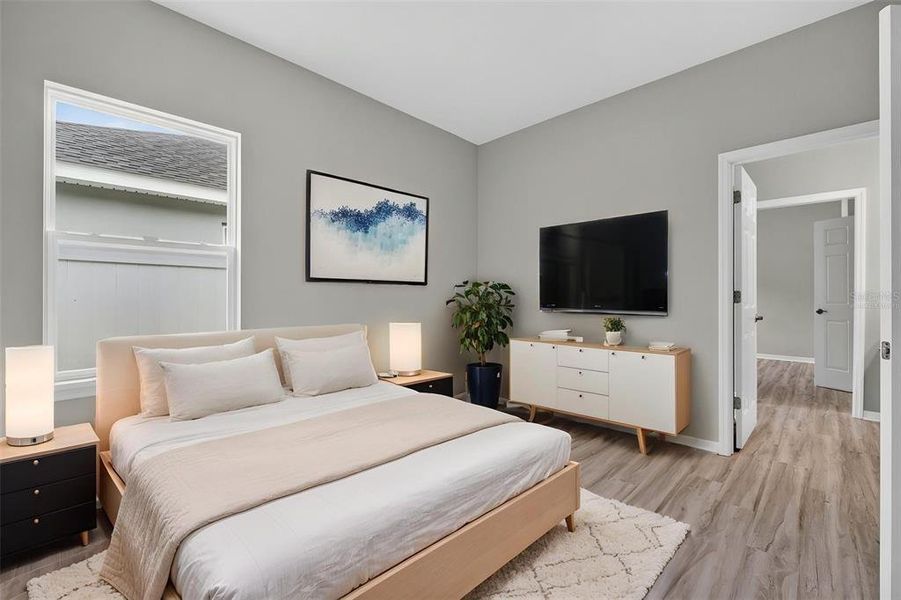 Furnished interior view inside a new home in , Davenport (Image 20).