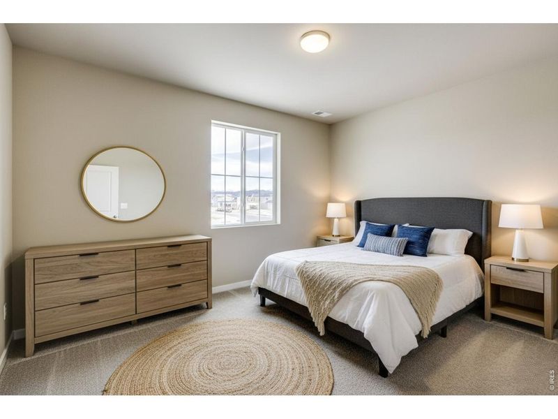 Furnished interior view inside a new home in Farmstead, Berthoud (Image 14).