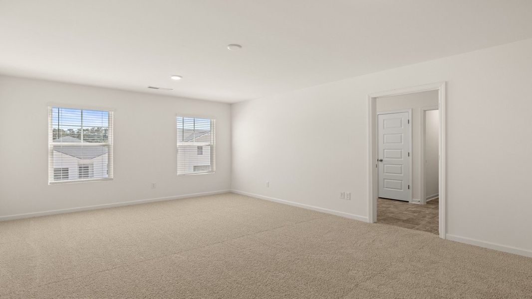 Spacious, unfurnished interior of a new home in The Preserve at Agricultural Village, Perry (Image 20). Spacious, unfurnished interior of a new home in The Preserve at Agricultural Village, Perry (Image 20).