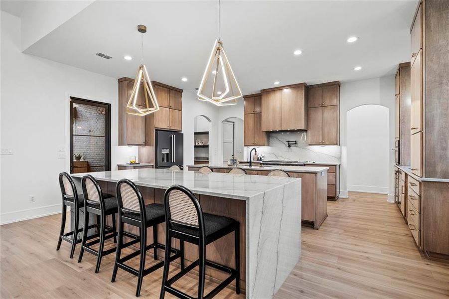 Furnished interior view inside a new home in , Hallsville (Image 9).