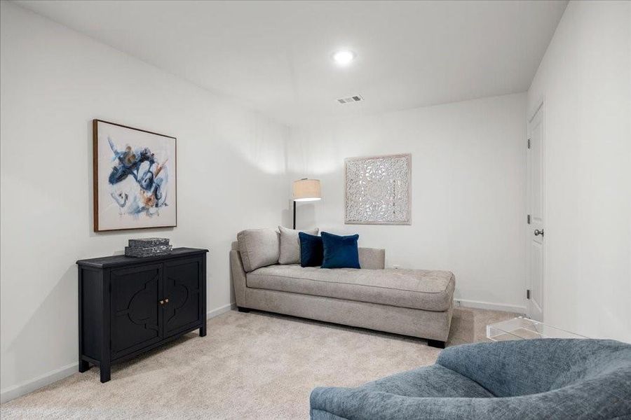 Furnished interior view inside a new home in Old Salem Crossing, Conyers (Image 23).