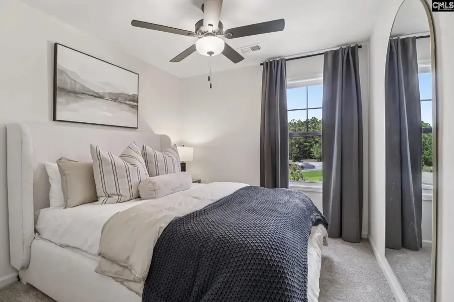Furnished interior view inside a new home in Victory Woods, Columbia (Image 8). Furnished interior view inside a new home in Victory Woods, Columbia (Image 8).