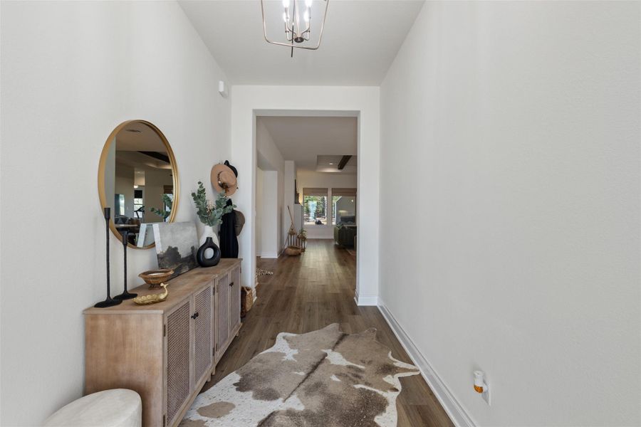 Furnished interior view inside a new home in , Bastrop (Image 16). Furnished interior view inside a new home in , Bastrop (Image 16).