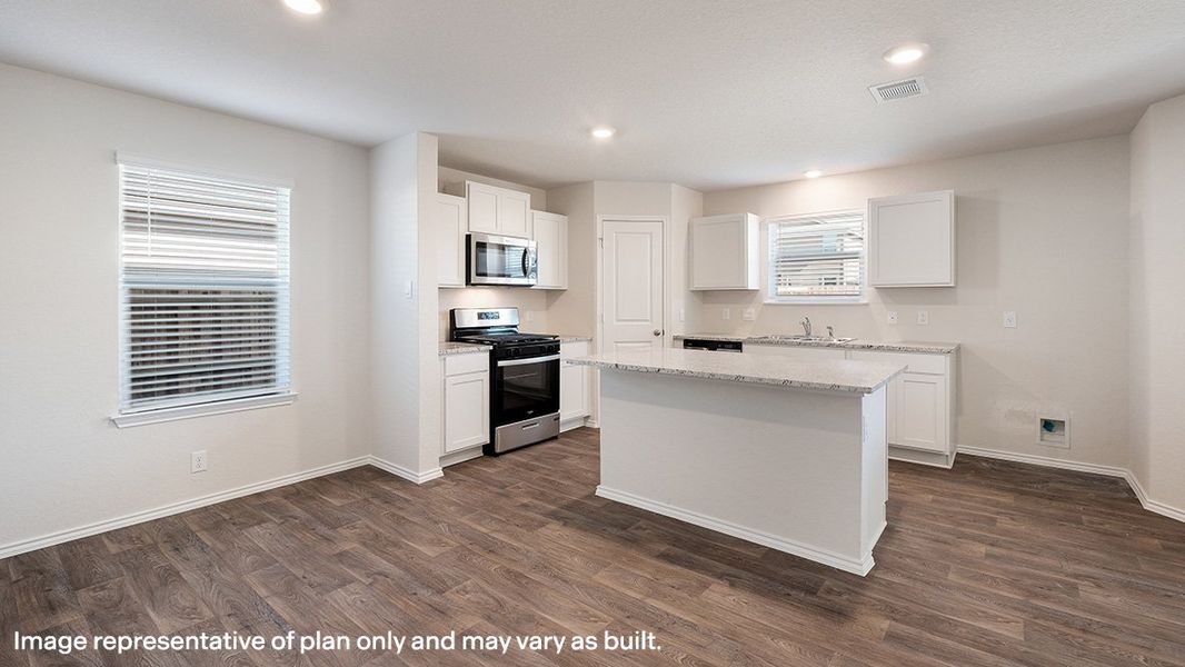 Furnished interior view inside a new home in Riverstone at Westpointe, San Antonio (Image 8).