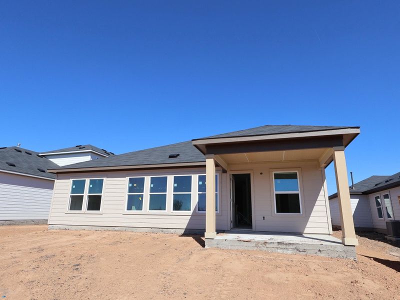Exterior details and patio area of a home in Carillon, Manor (Image 7). Exterior details and patio area of a home in Carillon, Manor (Image 7).