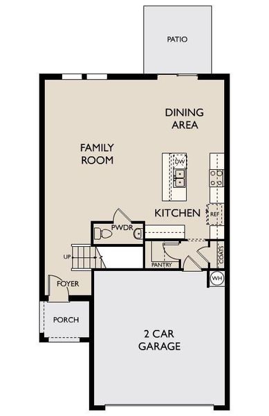2D floor plan layout of this home in Vacek Pointe, Richmond, TX (Image 2). 2D floor plan layout of this home in Vacek Pointe, Richmond, TX (Image 2).