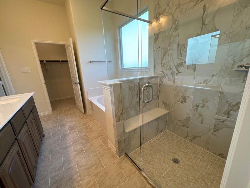 Furnished interior view inside a new home in Oak Grove Addition, Springtown (Image 10).