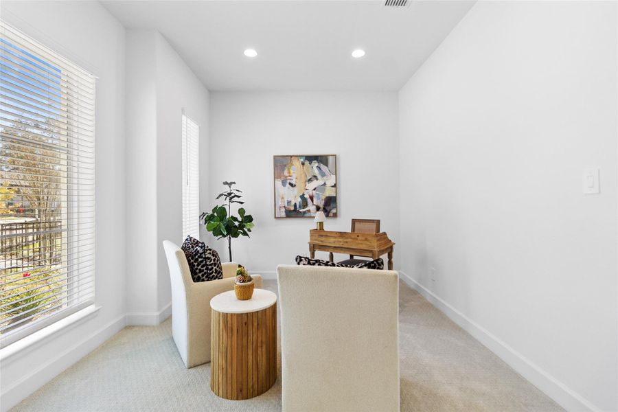 Furnished interior view inside a new home in Audubon Park 70', Magnolia (Image 8).