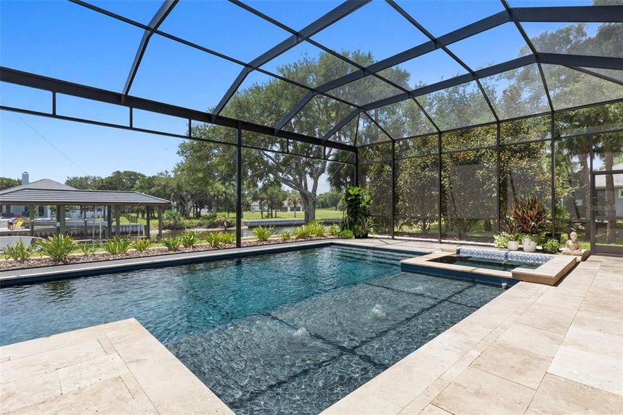 Exterior details and patio area of a home in , Flagler Beach (Image 46). Exterior details and patio area of a home in , Flagler Beach (Image 46).