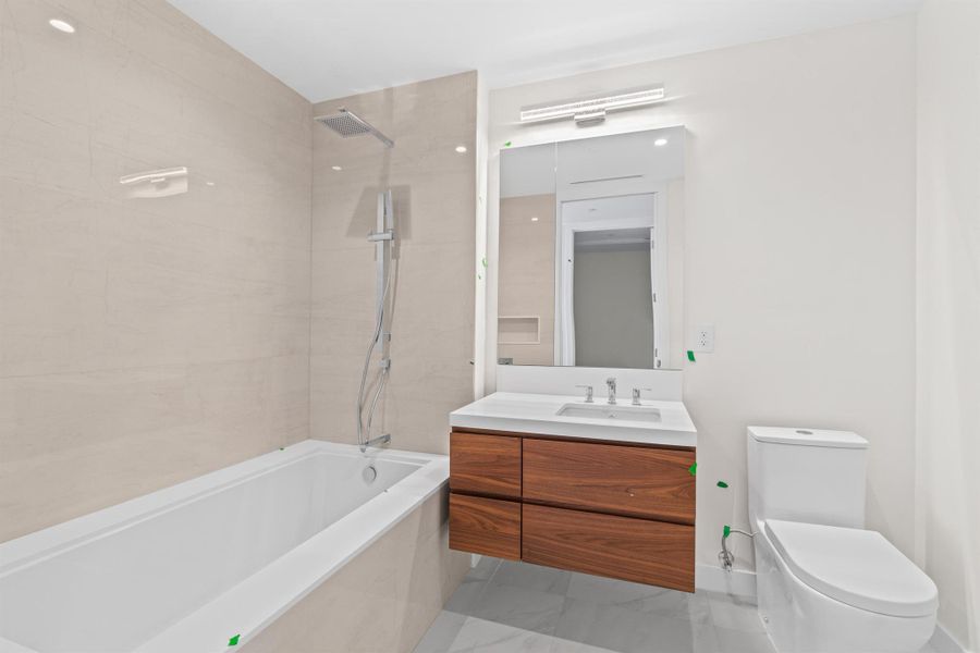 Furnished interior view inside a new home in Alina Residences, Boca Raton (Image 13).