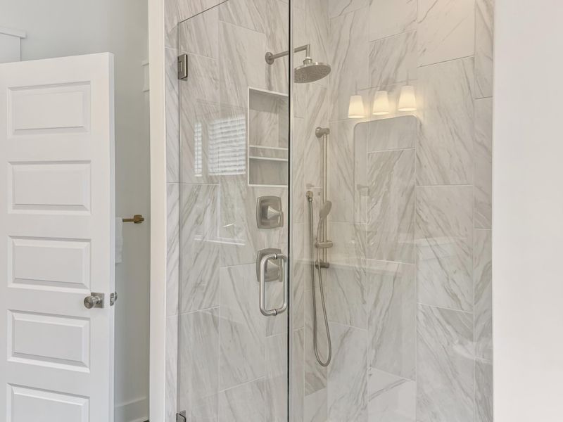 Close-up of interior finishes inside a home in Overlook at Copahee Sound, Awendaw (Image 20).