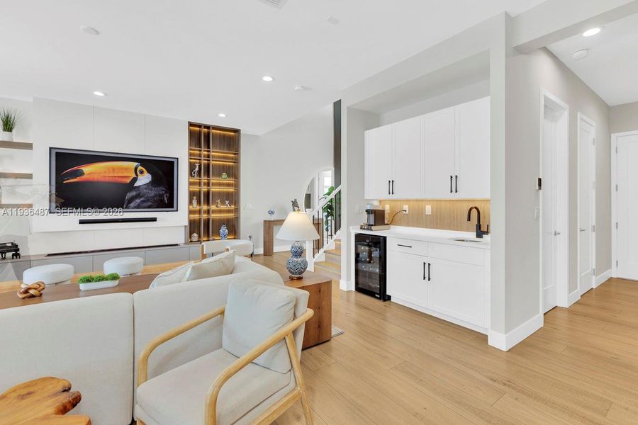 Furnished interior view inside a new home in , Boca Raton (Image 38).