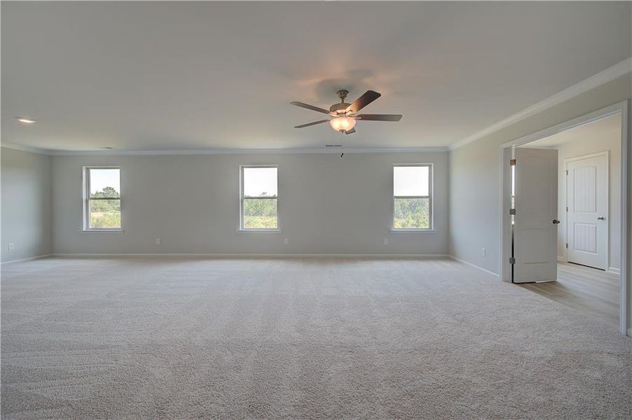Spacious, unfurnished interior of a new home in Brighton, Locust Grove (Image 15). Spacious, unfurnished interior of a new home in Brighton, Locust Grove (Image 15).
