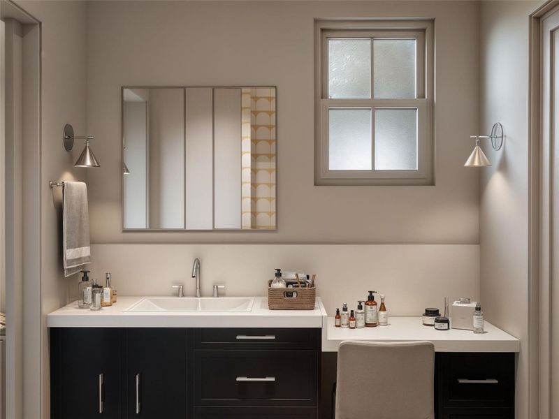 Furnished interior view inside a new home in , Austin (Image 11).