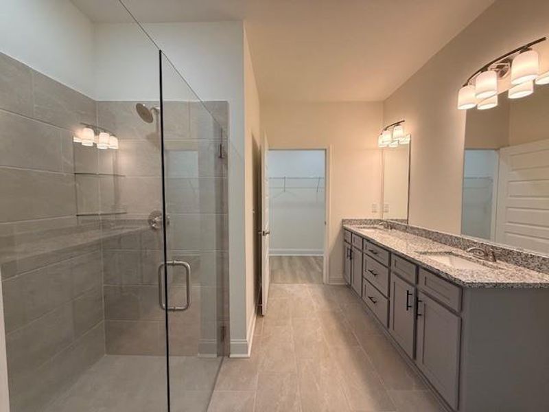 Furnished interior view inside a new home in Cooper's Walk, Loganville (Image 5). Furnished interior view inside a new home in Cooper's Walk, Loganville (Image 5).