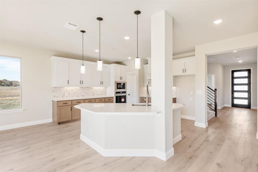 Furnished interior view inside a new home in Anderson Crossing, Trenton (Image 15). Furnished interior view inside a new home in Anderson Crossing, Trenton (Image 15).