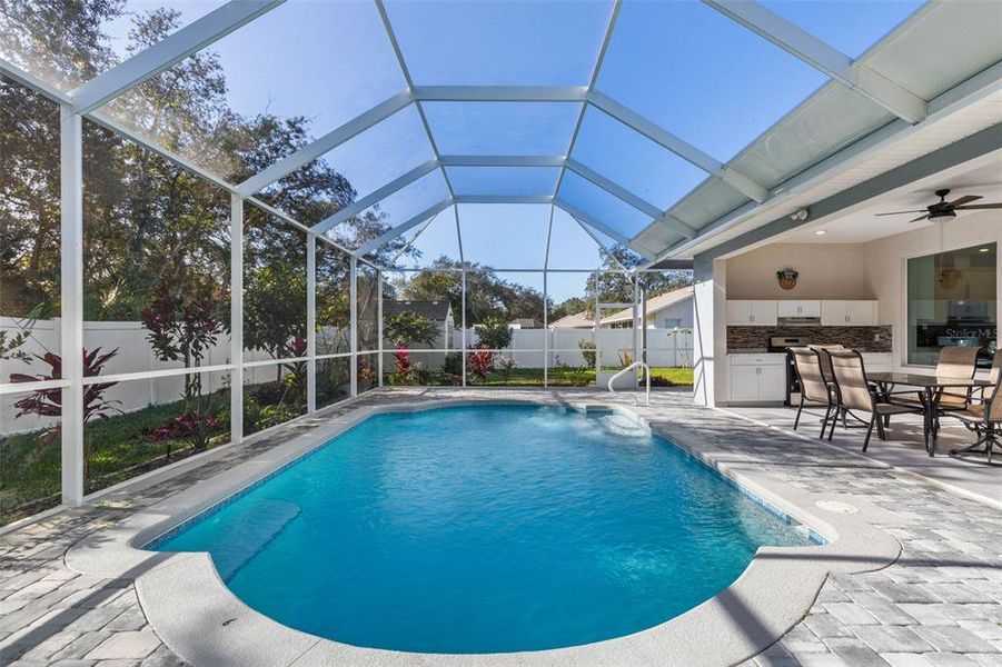 Exterior details and patio area of a home in , Palm Coast (Image 3).