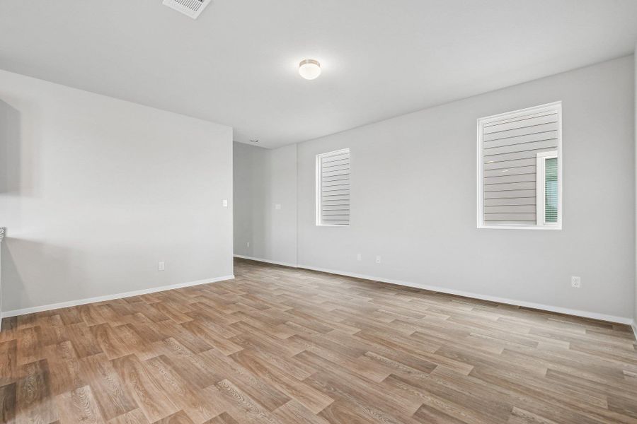 Spacious, unfurnished interior of a new home in Cascade, Liberty Hill (Image 17). Spacious, unfurnished interior of a new home in Cascade, Liberty Hill (Image 17).