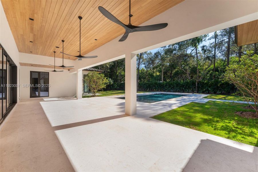 Exterior details and patio area of a home in , Pinecrest (Image 24). Exterior details and patio area of a home in , Pinecrest (Image 24).