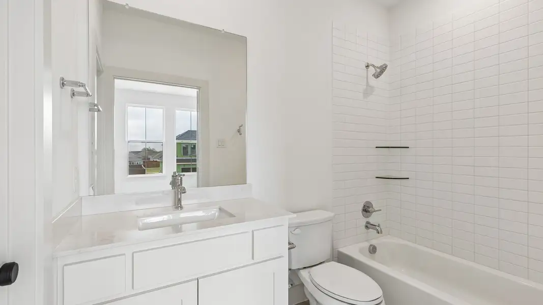 Representative furnished interior of a home built from the Colton by Southgate Homes in The Reserve at Watters, Allen (Image 15).