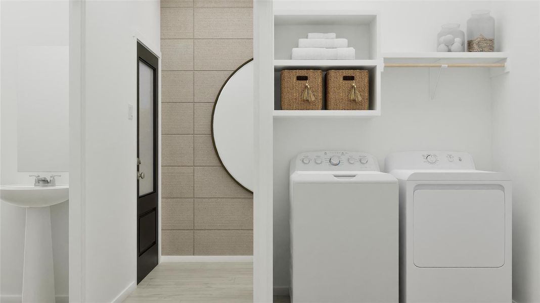 Furnished interior view inside a new home in The Grand Prairie, Hockley (Image 16).