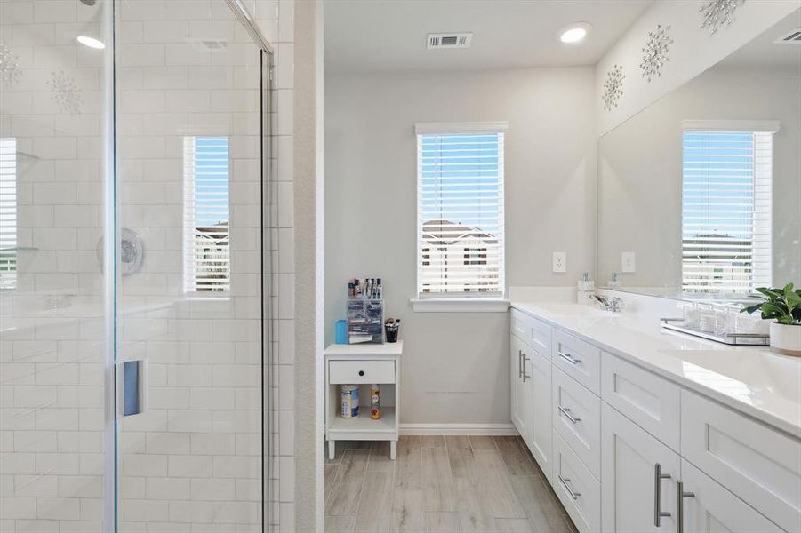 Furnished interior view inside a new home in , Fort Worth (Image 9). Furnished interior view inside a new home in , Fort Worth (Image 9).