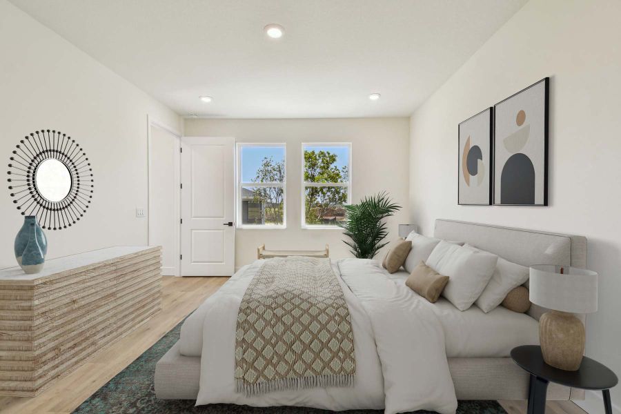 Representative furnished interior of a home built from the The Alanson by David Weekley Homes in Gracewater at Sarasota, Sarasota (Image 4).